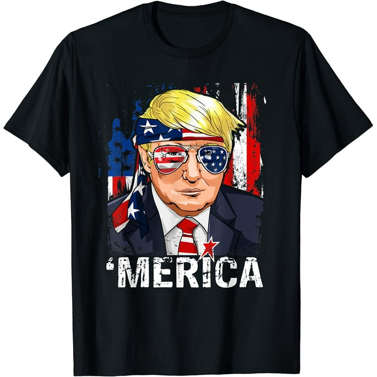 Trump Merica T Shirt Murica 4th Of July American Flag Shirts Trump Merica T Shirt Murica 4th Of July American Flag Shirts