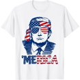 thumbnail image 1 of Trump 'Merica T-shirt,Trump Funny 4th of July Shirt T-Shirt, 1 of 3
