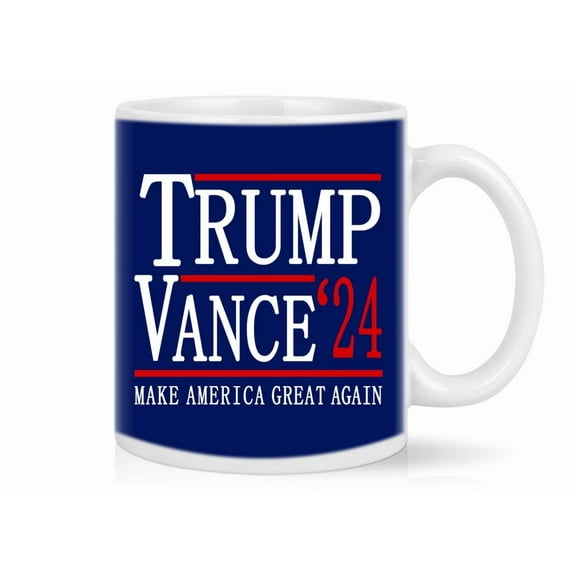 Trump Mug - 2024 Maga Coffee Cup, Funny & Patriotic Gift For Conservatives