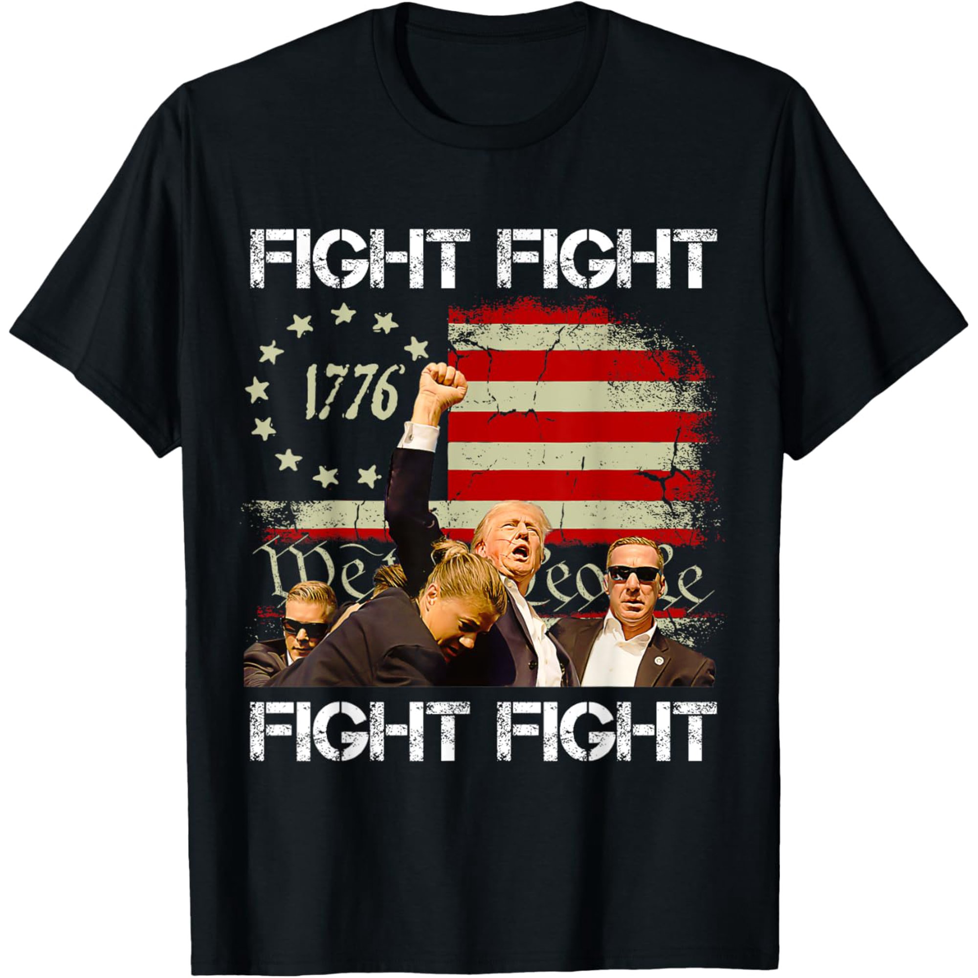 Trump_Pennsylvania_Trump_2024_Fight!_pure cottonT-Shirt - Walmart.com