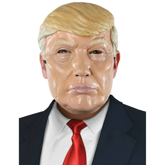 Trump Plastic Mask Adult Halloween Accessory