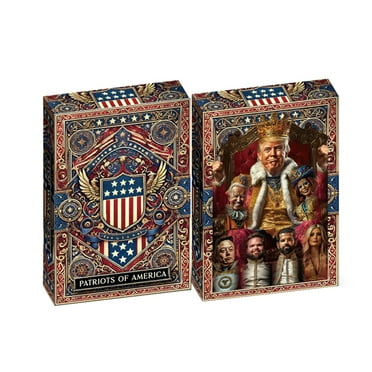 Trump Playing Cards,Funny and Playful Image of Playing Cards, A Fun Game for Collecting Cards