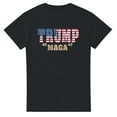 thumbnail image 1 of Trump President 45 47 MAGA T-Shirt - USA Flag Graphic Tee for Men and Women, 1 of 5