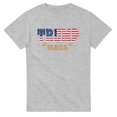 thumbnail image 1 of Trump President 45 47 MAGA T-Shirt - USA Flag Graphic Tee for Men and Women, 1 of 5