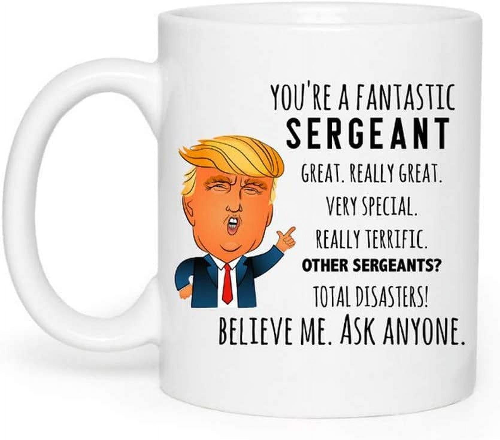 Cop Trump Coffee Mug, Funny Gift for Police Officer