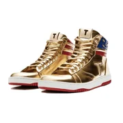 APUBTER Trump Sneakers Never_Surr_ender Gold Shoes High top and low top Gym 2024 MAGA President Shoe Mens Womens Casual Boots Road Sneaker