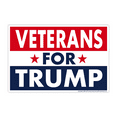 Trump The 2024 Yard Sign, Trans, VFW, 18 Inches X 12 Inches Make