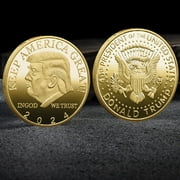 CLICK TO DISCOVER MORE BUYHO TRUMP MERCHANDISE Trump Tribute Coin President Presidential Campaign Commemorative Collection Coin Collectibles Gift For Women Men Kids Funny Trump Gifts