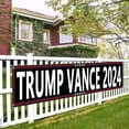 Trump Vance 2024 Banner Yard Sign Flag Yard Sign Flag Gate Decor 120 "x