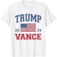 Trump Vance 2024 Donald Trump J.D. Vance For President TShirt S5XL