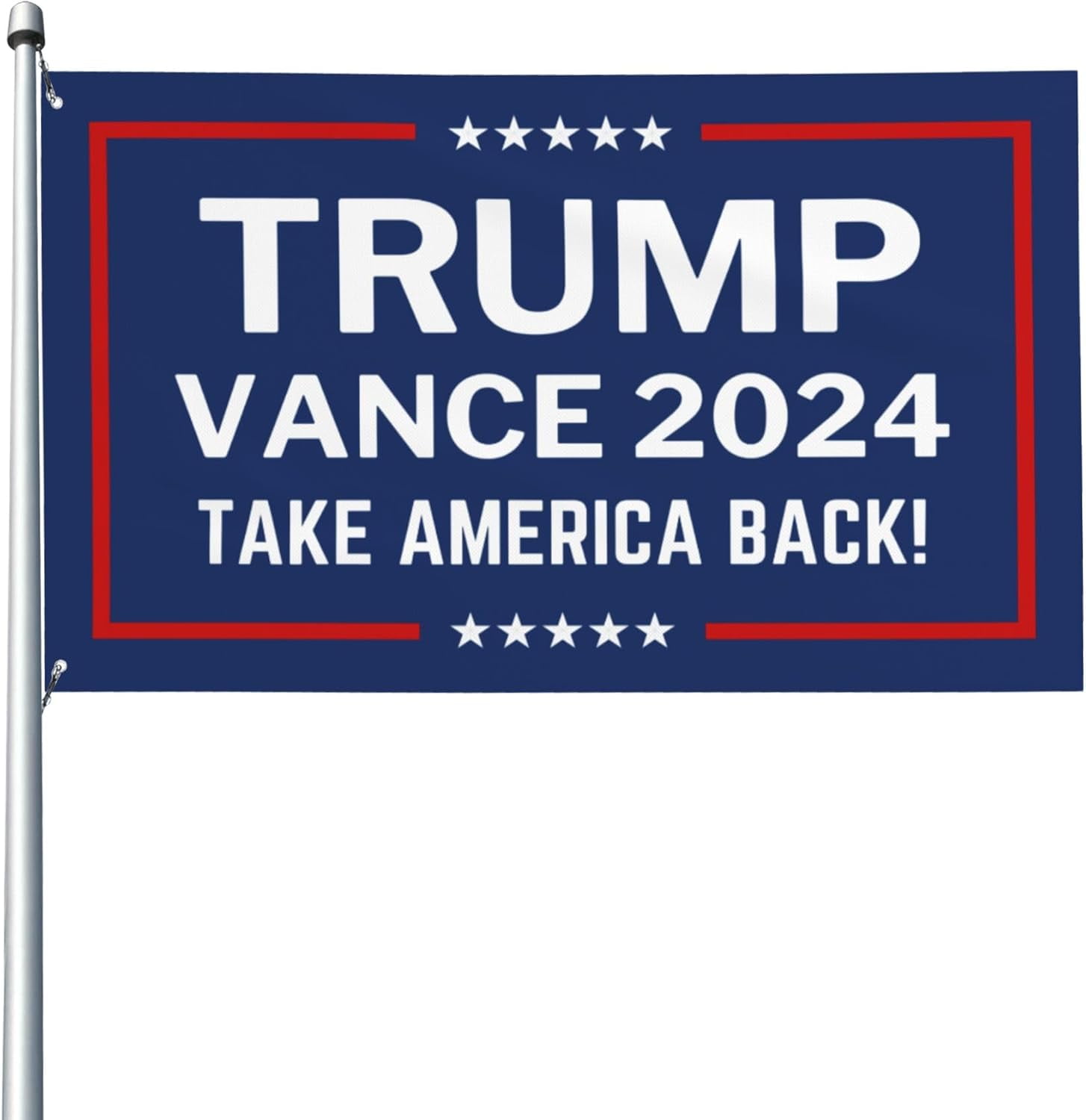 TrumpVance 2024 Flag 3x5 Blue, Donald Trump 2024 President J DVance