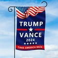 Trump Vance 2025 Flag 3x5 FT Donald Trump 2025 Flag Banner Garden Yard Sign Lawn Outdoor
