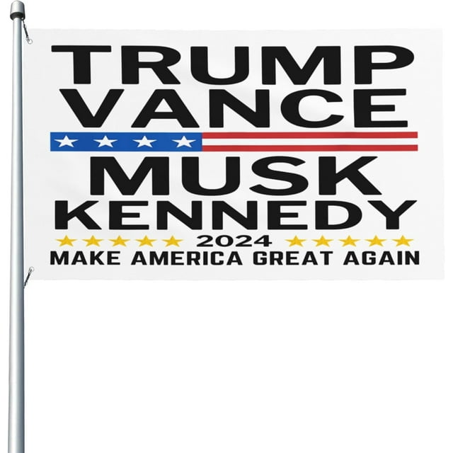 Trump Vance 2024 Flag 3x5 Musk Kennedy Make America Great Again Trump