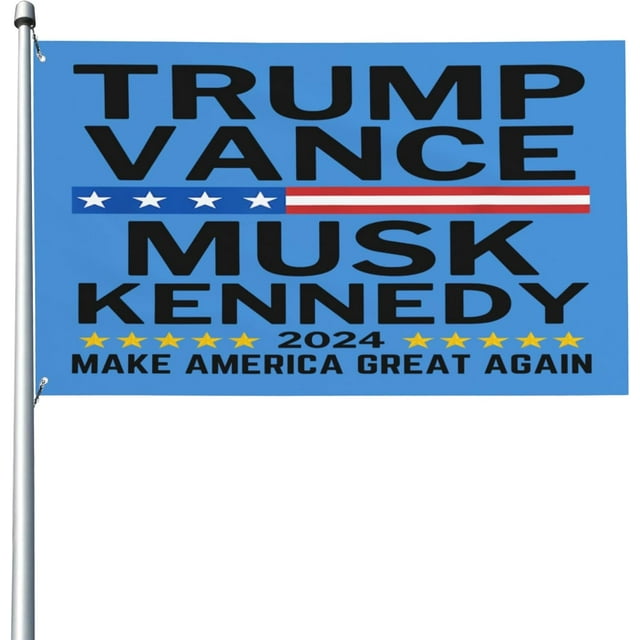 Trump Vance 2025 Flag 3x5 Musk Kennedy Make America Great Again Trump