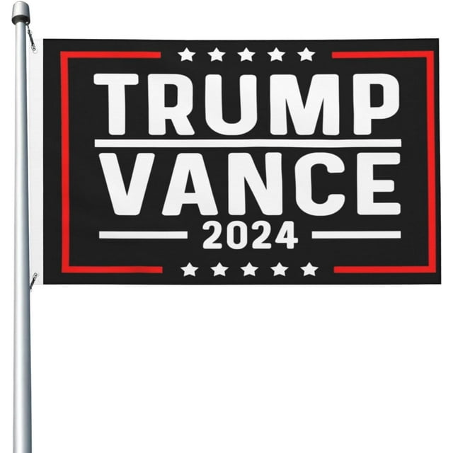 Trump Vance 2024 Flag 3x5 Outdoor Double Sided Unique Flags Wall Art