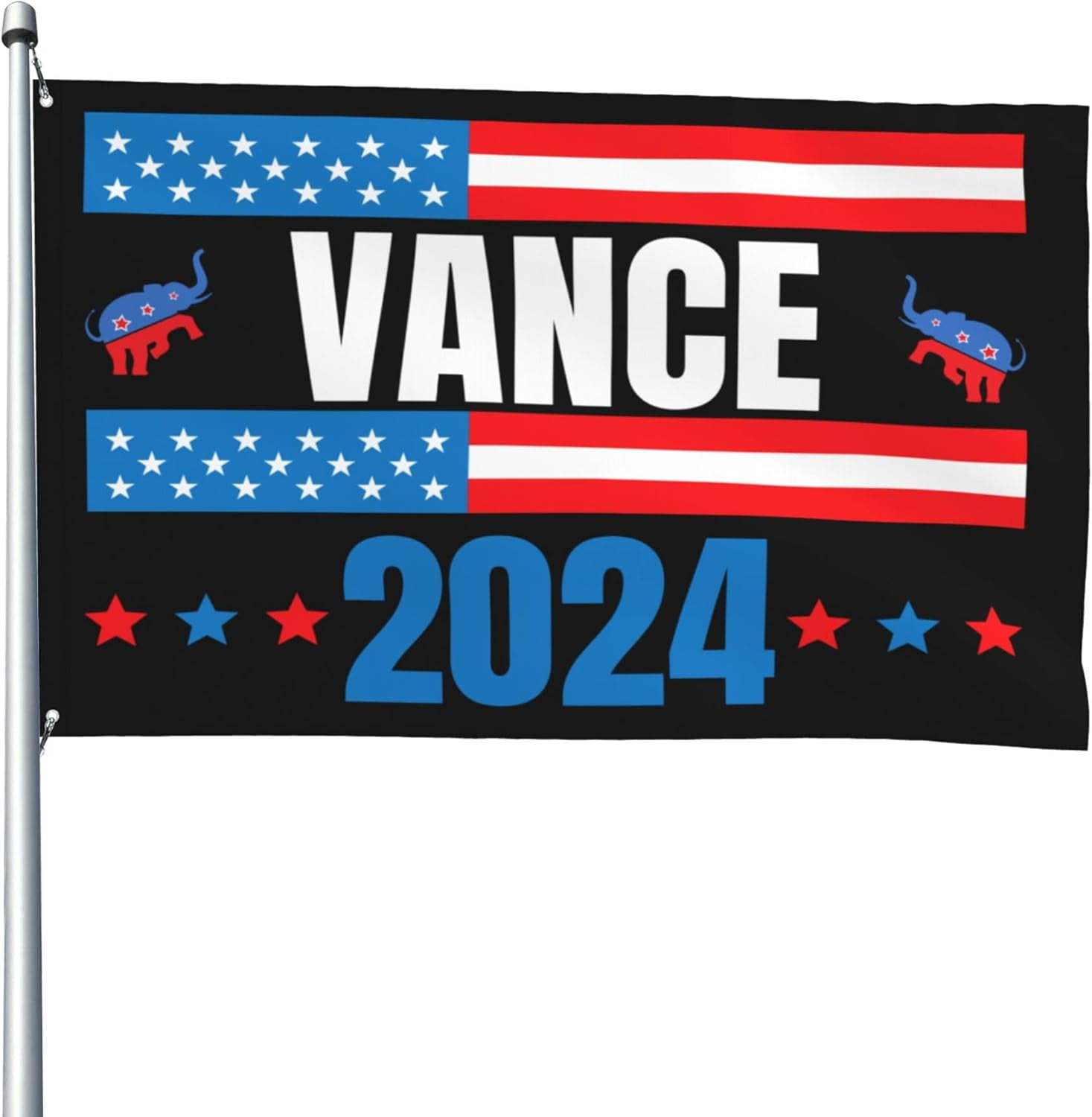 TrumpVance 2024 Flag 4x6 Outdoor Trump 2024 President J DVance Flags