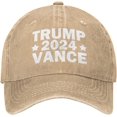 Trump Vance 2024 Hat for Men Funny Baseball Caps Funny Birthday Gifts