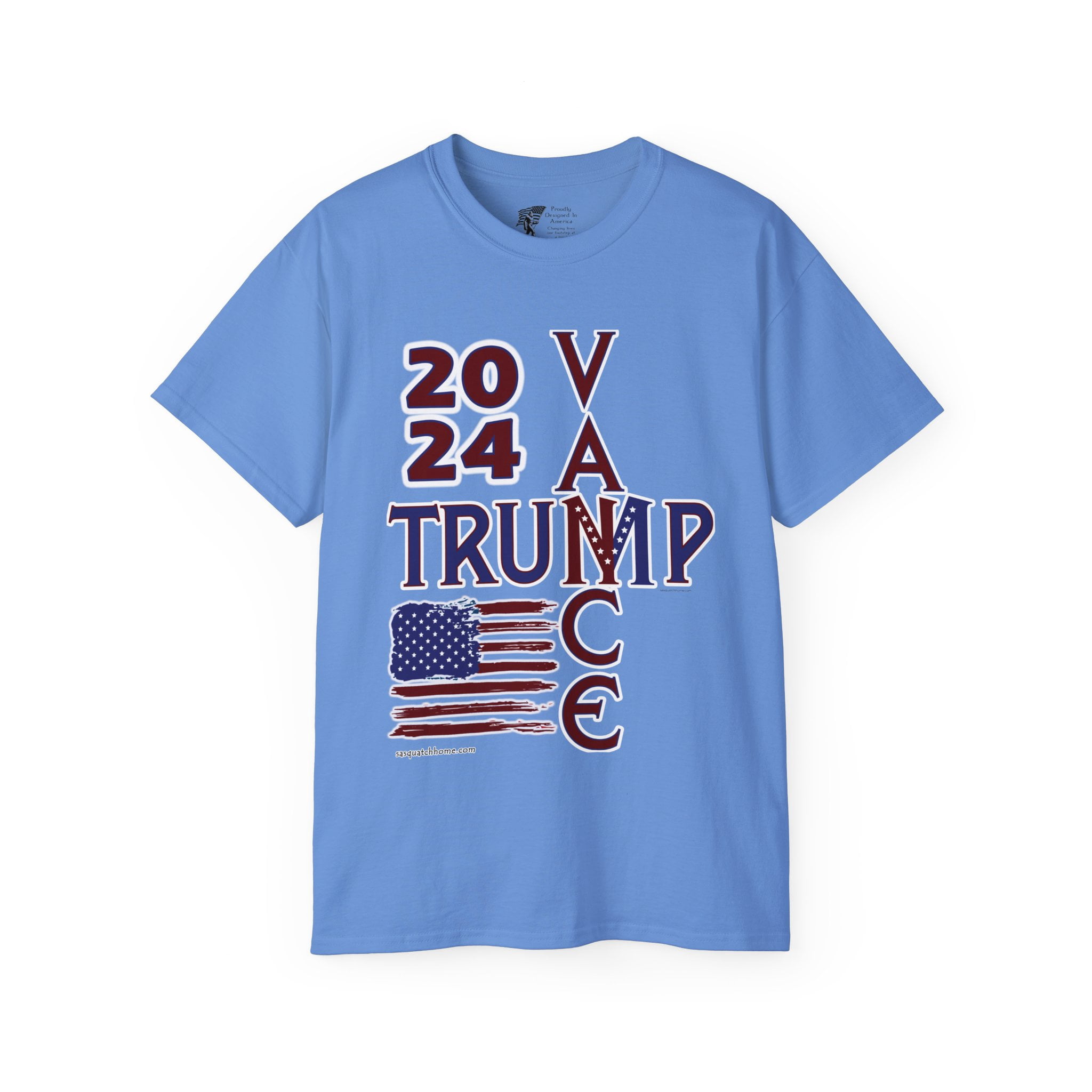 Trump Vance 2024 Logo Ultra Cotton Tee - Walmart.com