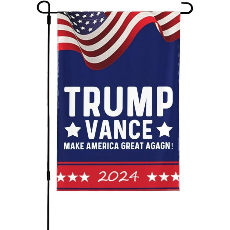 Trump Vance 2024 Make America Great Agagn！ Flag Trump Vance 2024 