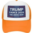 TrumpVance 2024 Mesh Hat Donald Trump 2024 President J DVance Ake