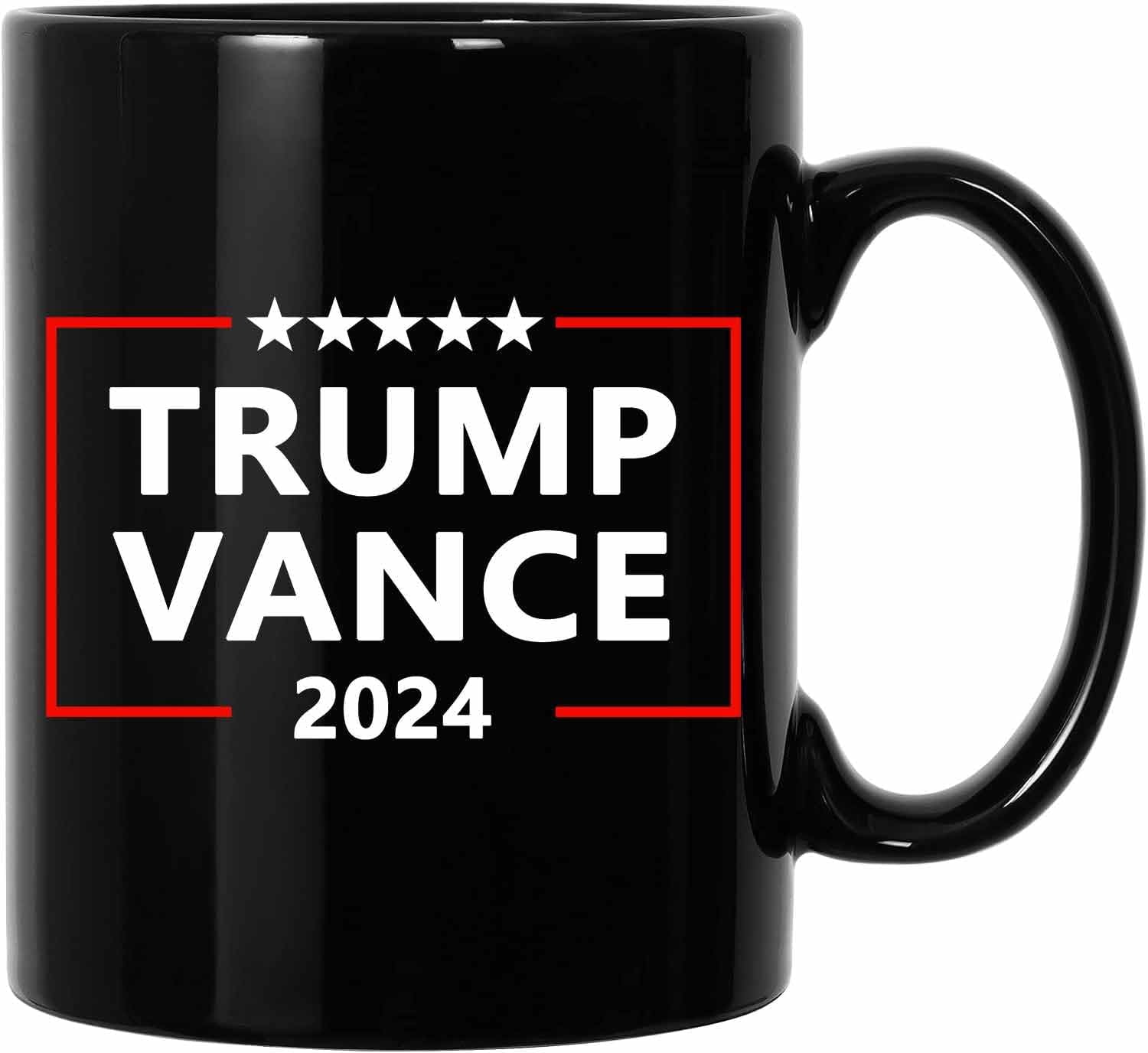 Trump Vance 2024 Mug Ceramic Cup Gift Coffee Cup Doublesided Design