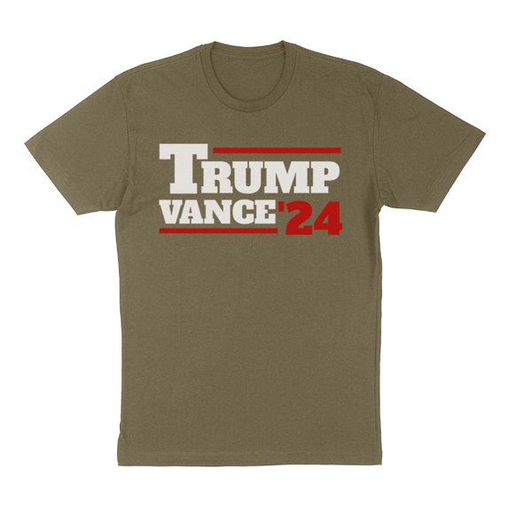 Trump Vance 2024 Shirt Unisex X-Small Military Green