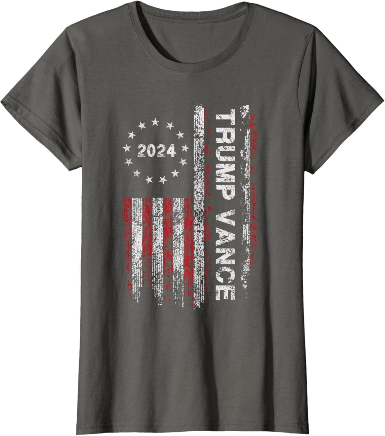 Trump Vance 2024 US Flag Vintage Election President 2024 TShirt