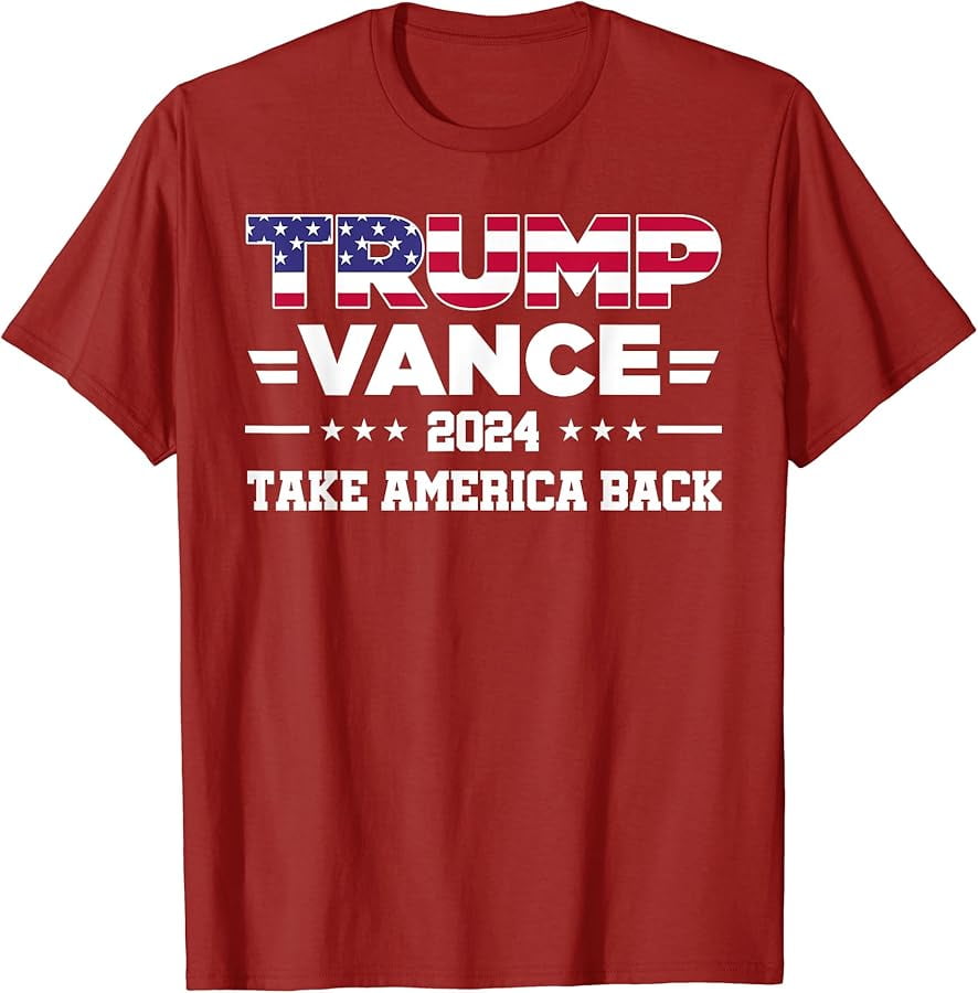 Trump Vance 2024 Vice President VP for President USA TShirt