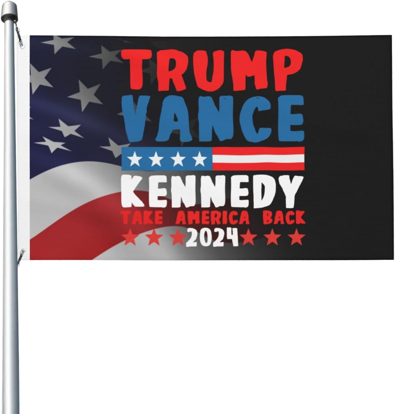 Trump Vance Kennedy 2024 Election Republican 3x5 Ft Double Sided Flag