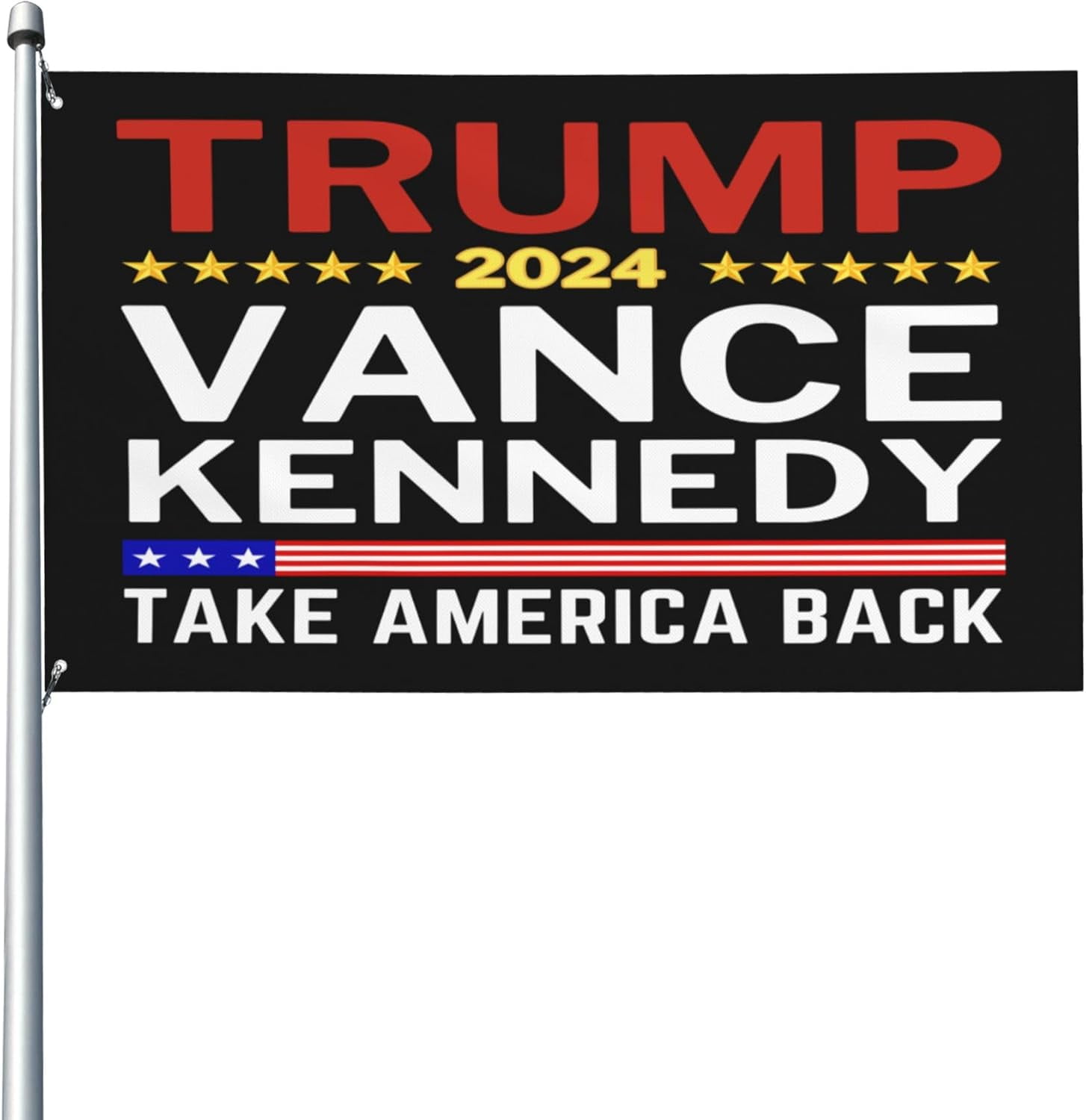 Trump Vance Kennedy 2024 Flag 3x5 Vote Republican Save America Flag Pro