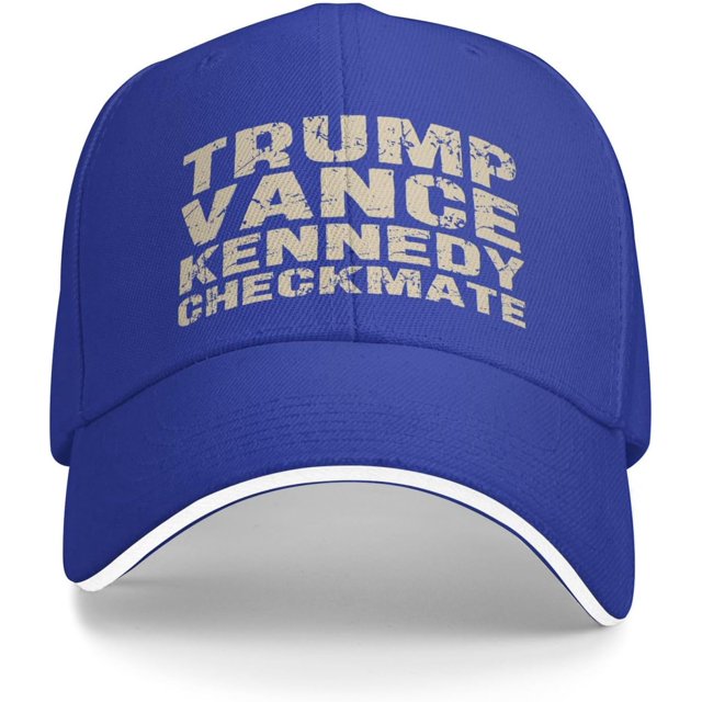 Trump Vance Kennedy Checkmate 2024 Baseball Cap Trucker Hat