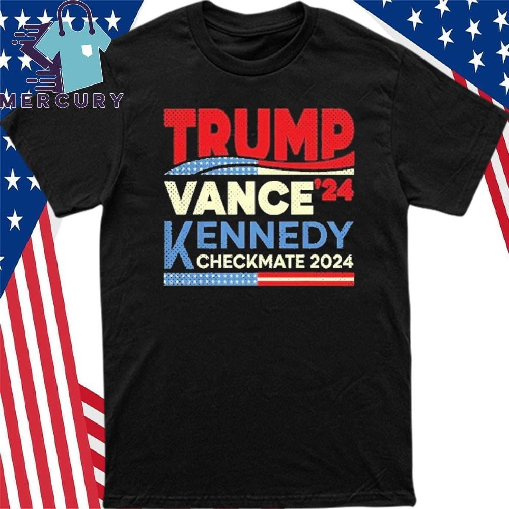 Trump Vance Kennedy Checkmate 2024 Election Republican T Shirt