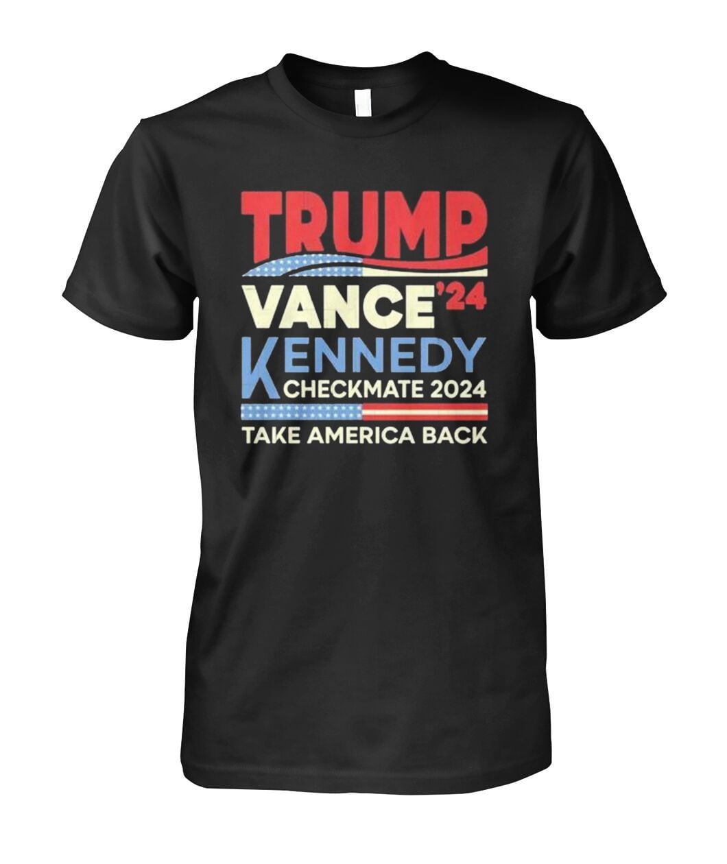 Trump Vance Kennedy Checkmate 2024 Take America Back Vintage T Shirt