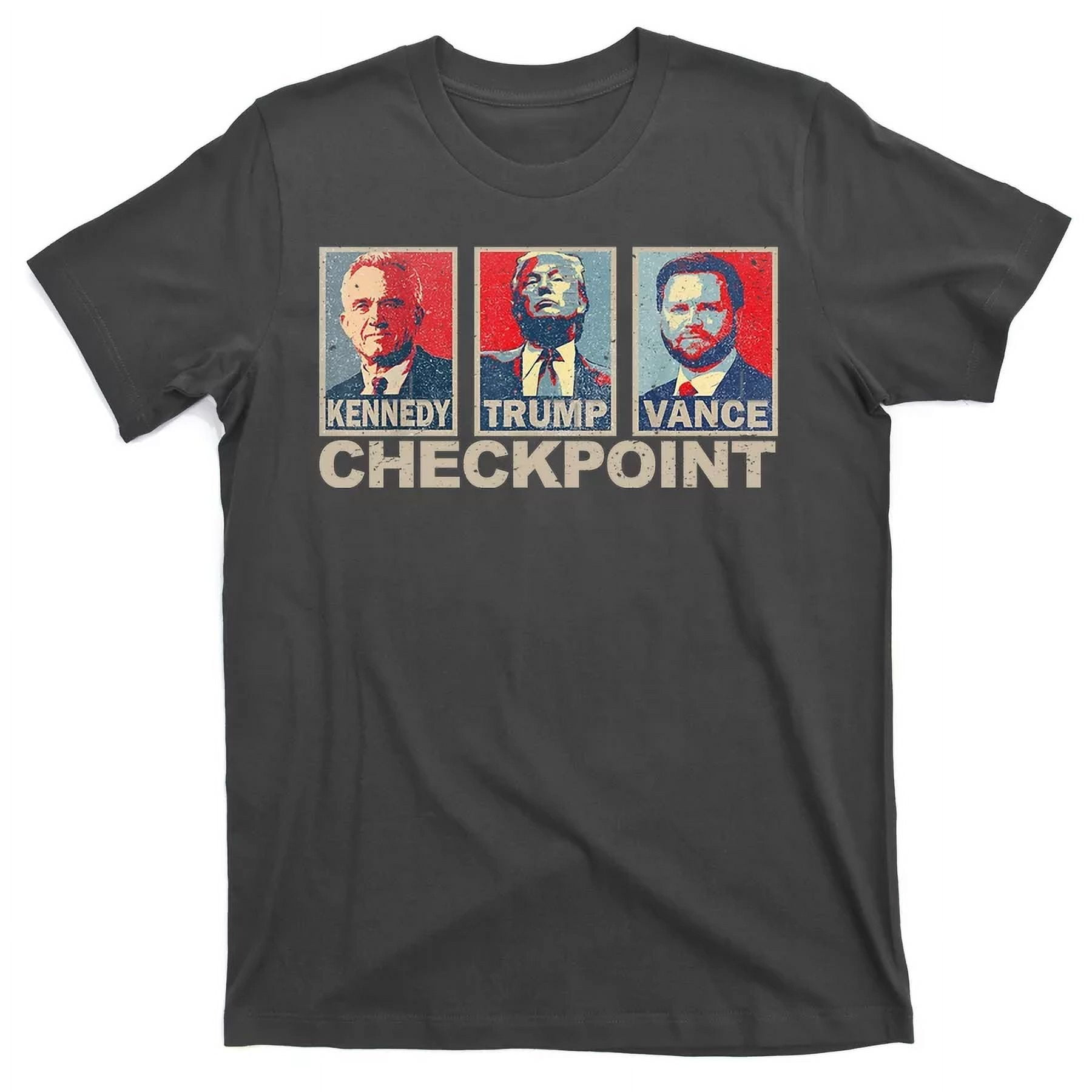 Trump Vance Kennedy Checkpoint 2024 Election Republican TShirt