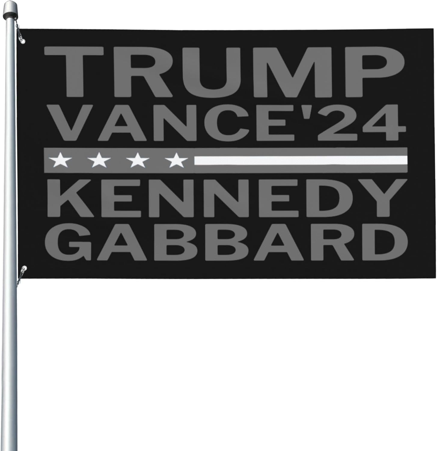 Trump Vance Kennedy Gabbard 2024 Flag 3x5 Dark Trump 2024 For President