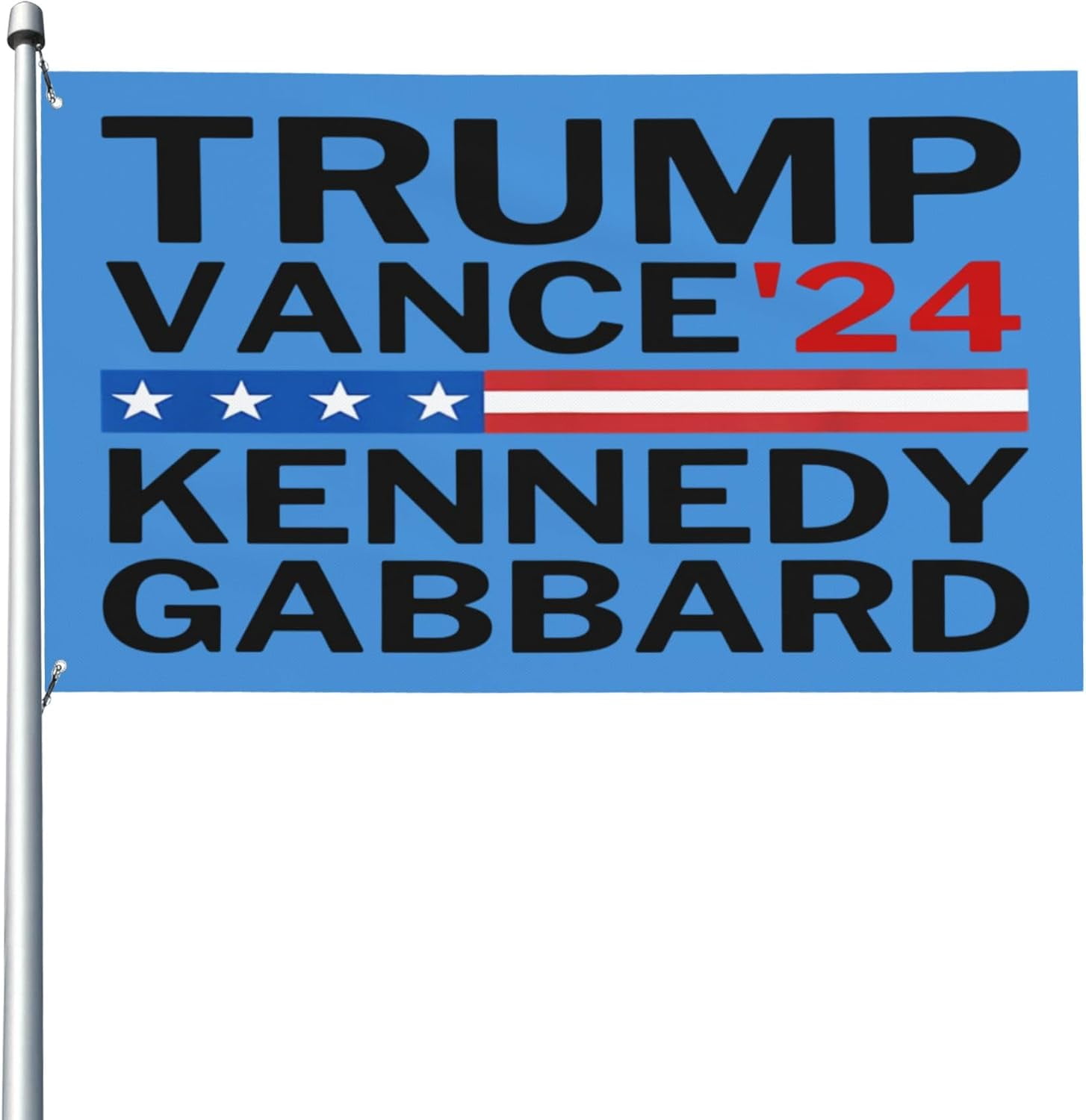 Trump Vance Kennedy Gabbard 2024 Flag 3x5 Trump 2024 For President 47