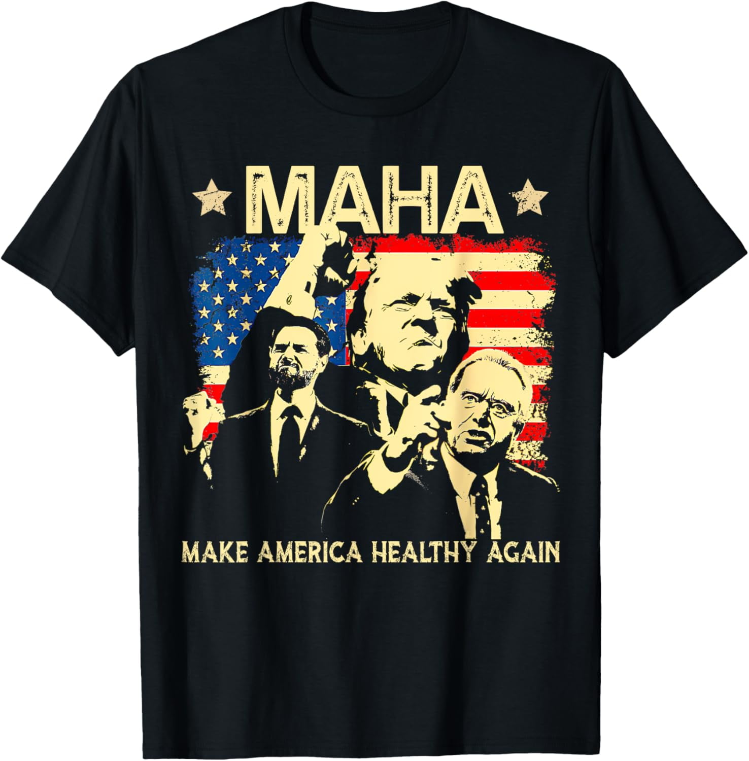 Trump Vance Kennedy MAHA 2024 Funny Trump 45 47 Pro Trump TShirt