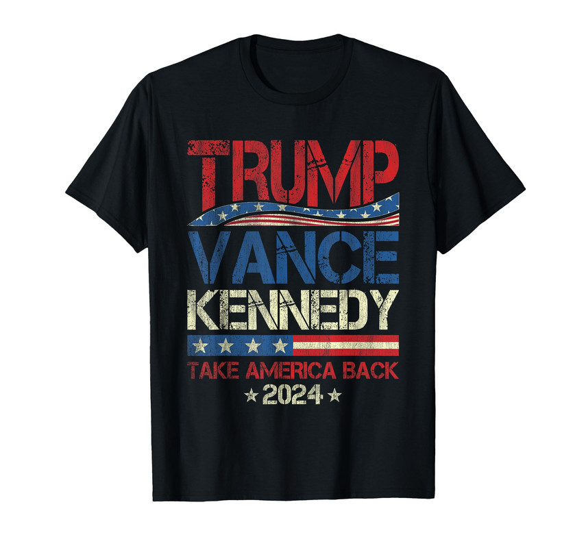 Trump Vance Kennedy Take America Back 2024 Election TShirt