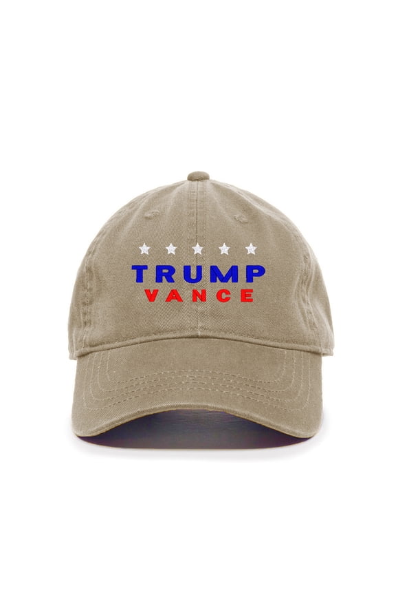 Trump Vance MAGA 2024 Election Baseball Cap Embroidered Cotton Adjustable Dad Hat