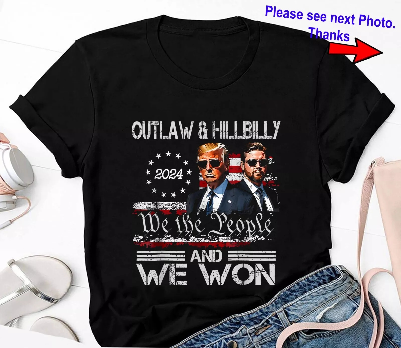 Trump Vance We Won Win Inauguration Day 2025 47th President Shirt
