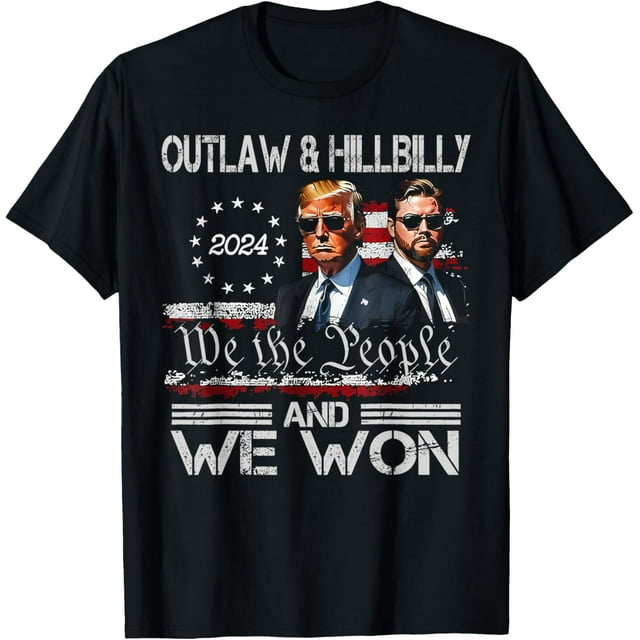 Trump Vance We Won Win Inauguration Day 2025 47th President TShirt