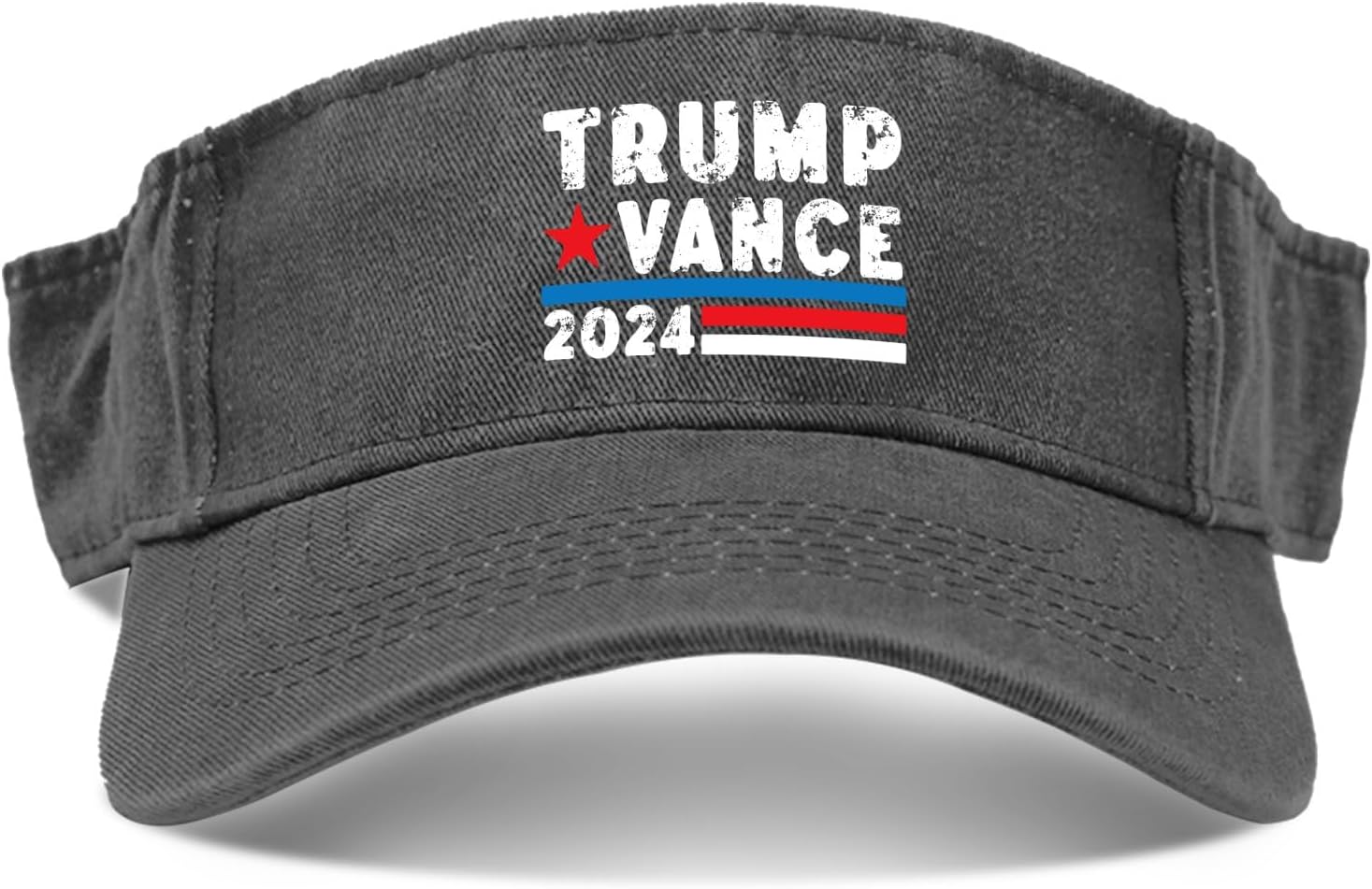 Trump Vances 2024 Retros Stripe Trump Vances Cap Sun Visors for Men