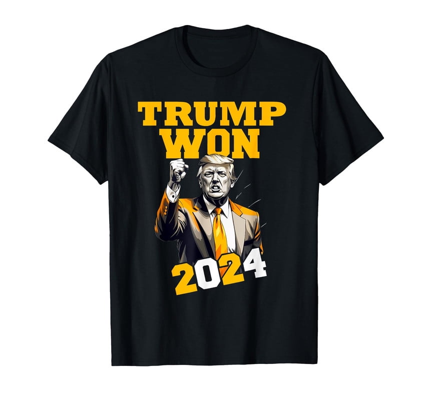 Trump Won 2024 Apparel TShirt