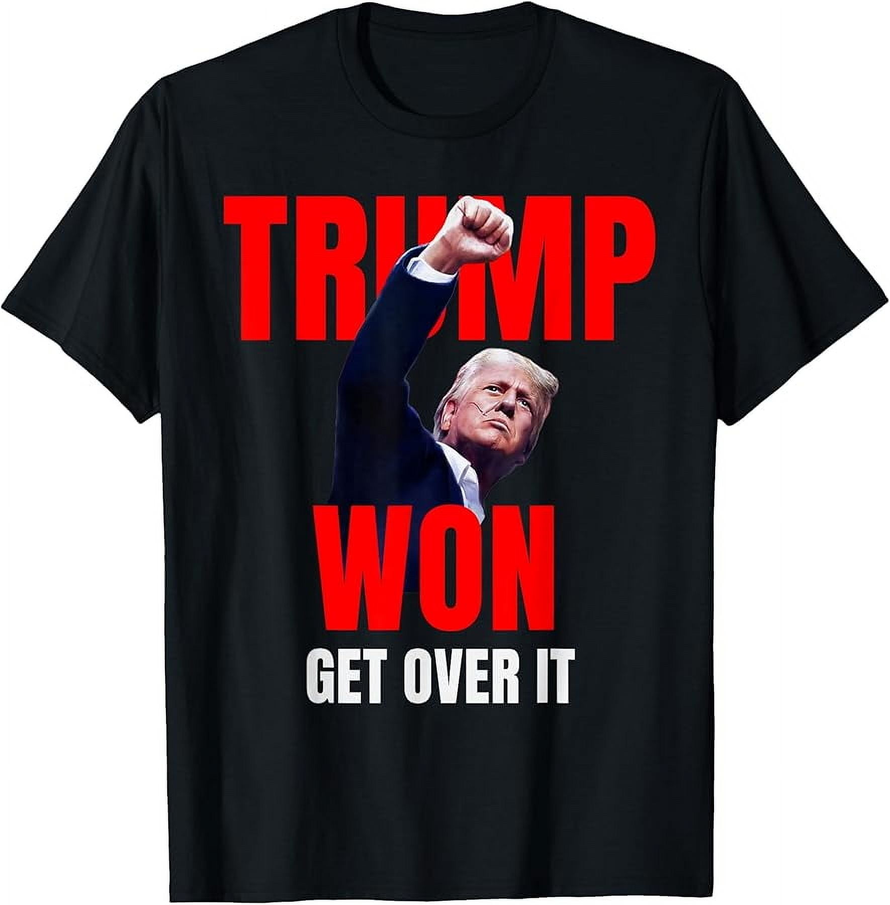 Trump Won 2024 President 47th Of White House Donald Trump TShirt