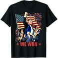 Trump Won 2024 President 47th Of White House Donald Trump TShirt