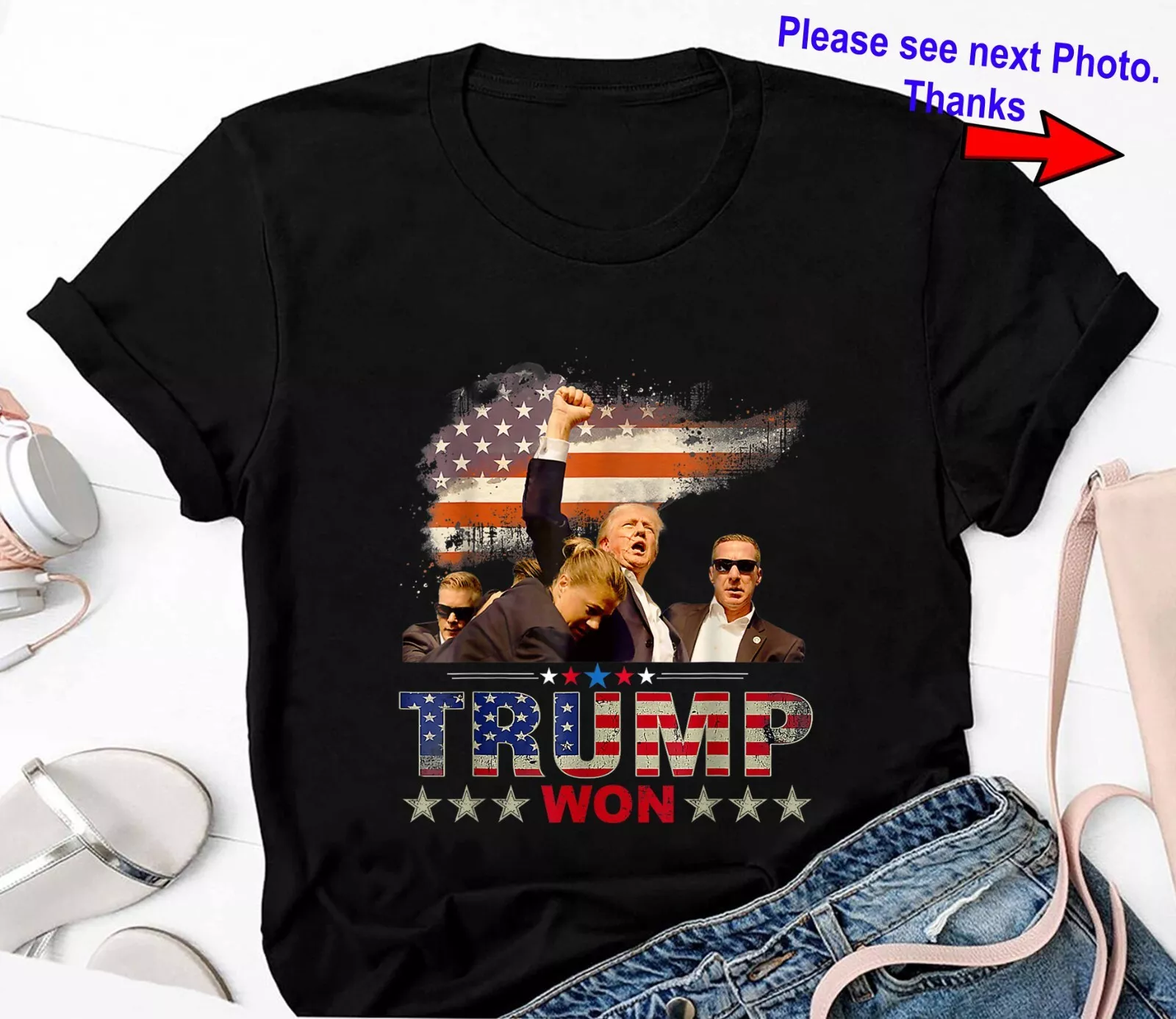 Trump Won 2024 President 47th Of White House Shirt