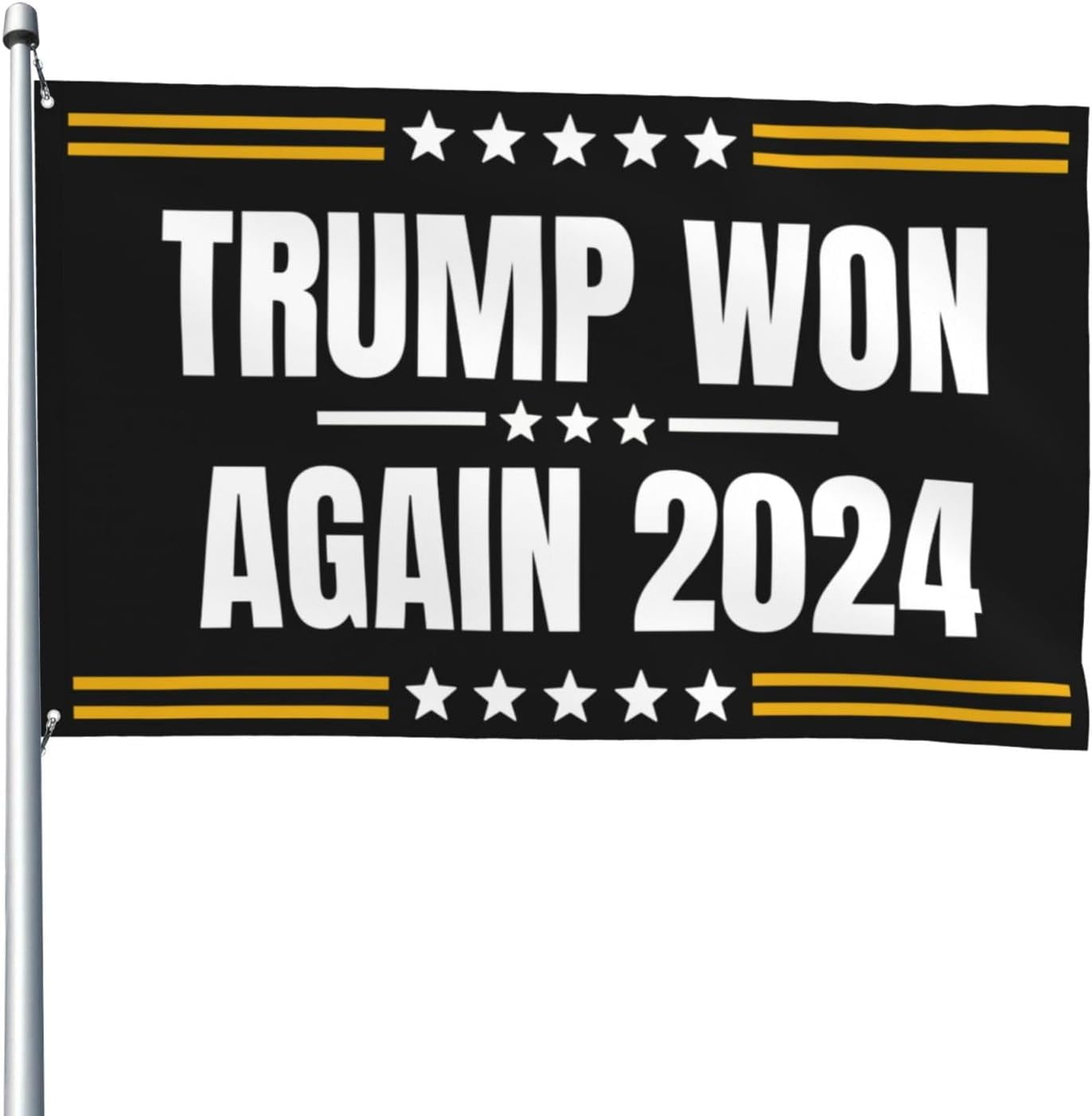 Trump Won Again Flag 2024 Election President 47th American Flag 4 * 6