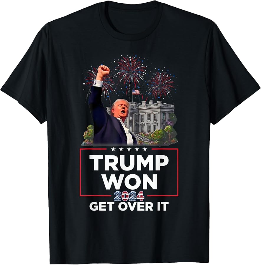 Trump Won Again Inauguration 47 US President 2025 Election TShirt