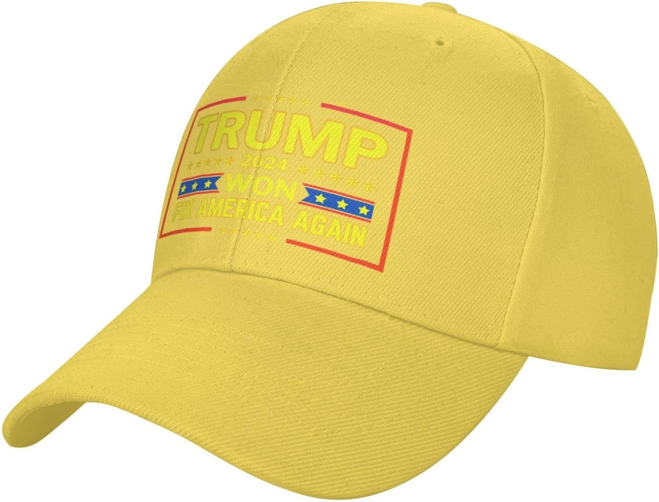 Trump Won Dark MAGA Trump Winner 2024 Fix America Again Hat Pro Trump