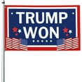 Trump Won Flag Trump 2024 Flag Take American Back 45 47 President Flag